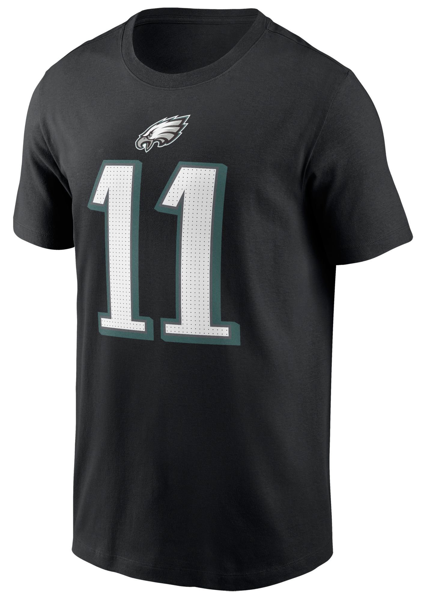 Nike Men's Philadelphia Eagles A.J. Brown #11 Black T-Shirt product image