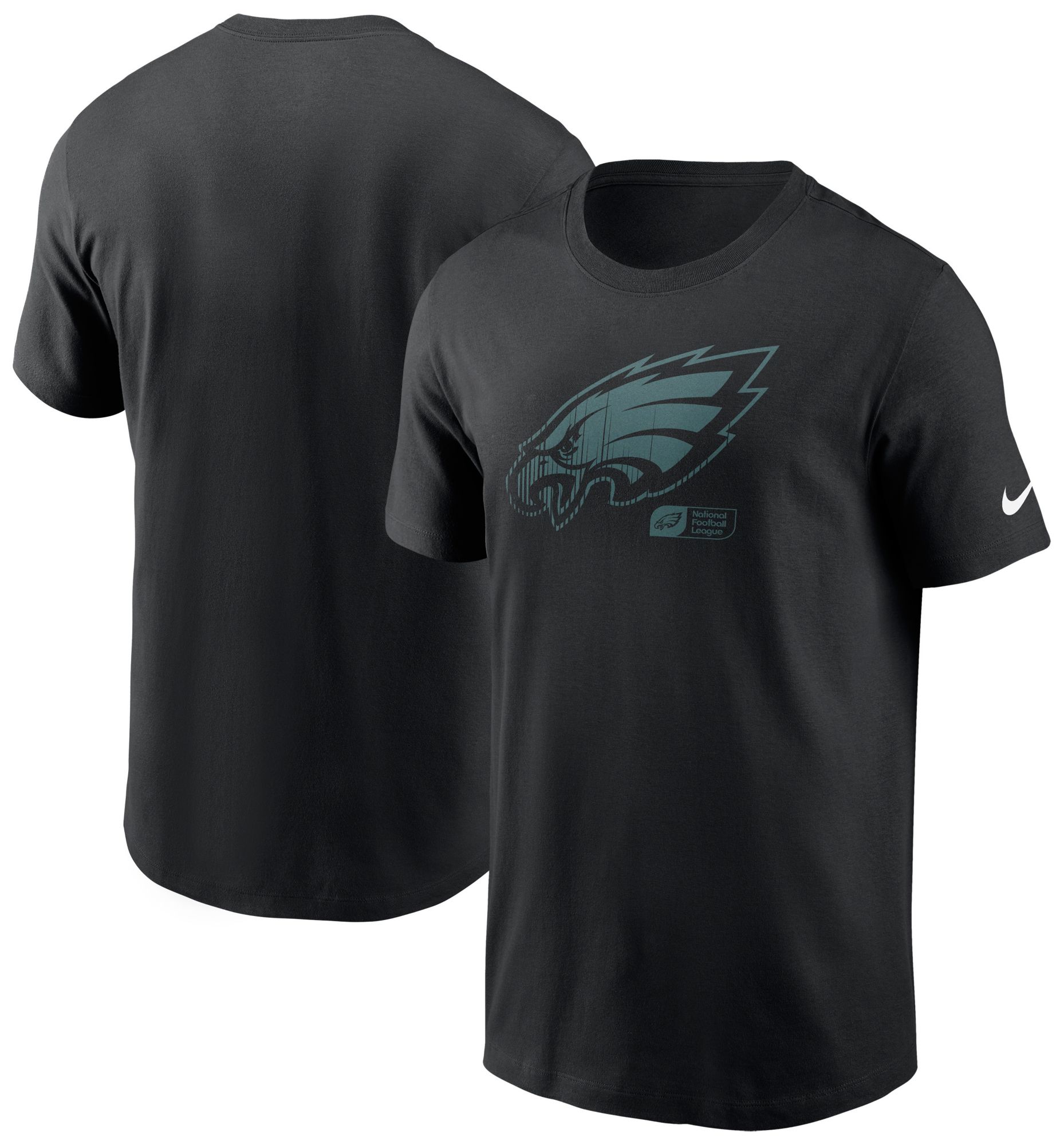 Nike Men's Philadelphia Eagles Black Logo T-Shirt product image