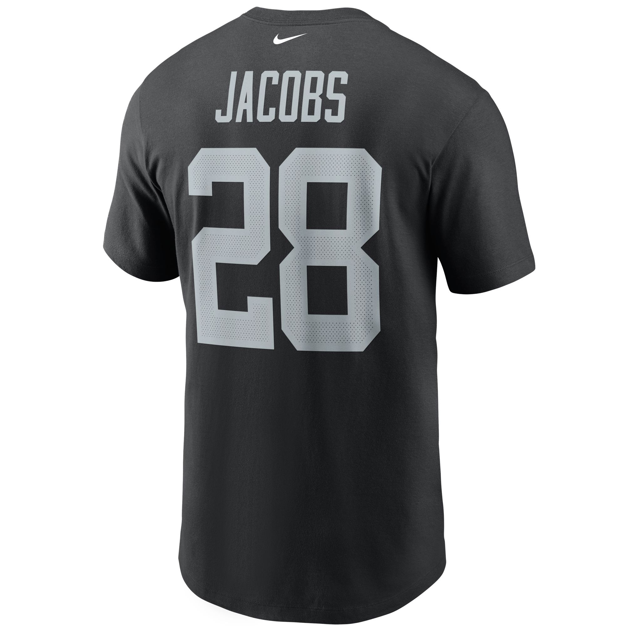 Nike Men's Las Vegas Raiders Josh Jacobs #28 Legend Short-Sleeve T-Shirt product image