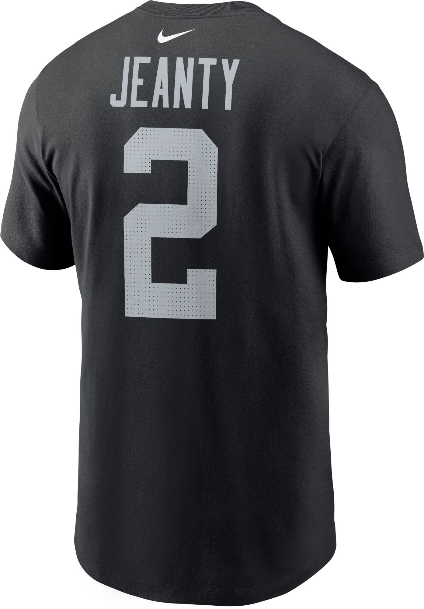 Nike Men's Las Vegas Raiders Draft Pick #1 Black T-Shirt product image