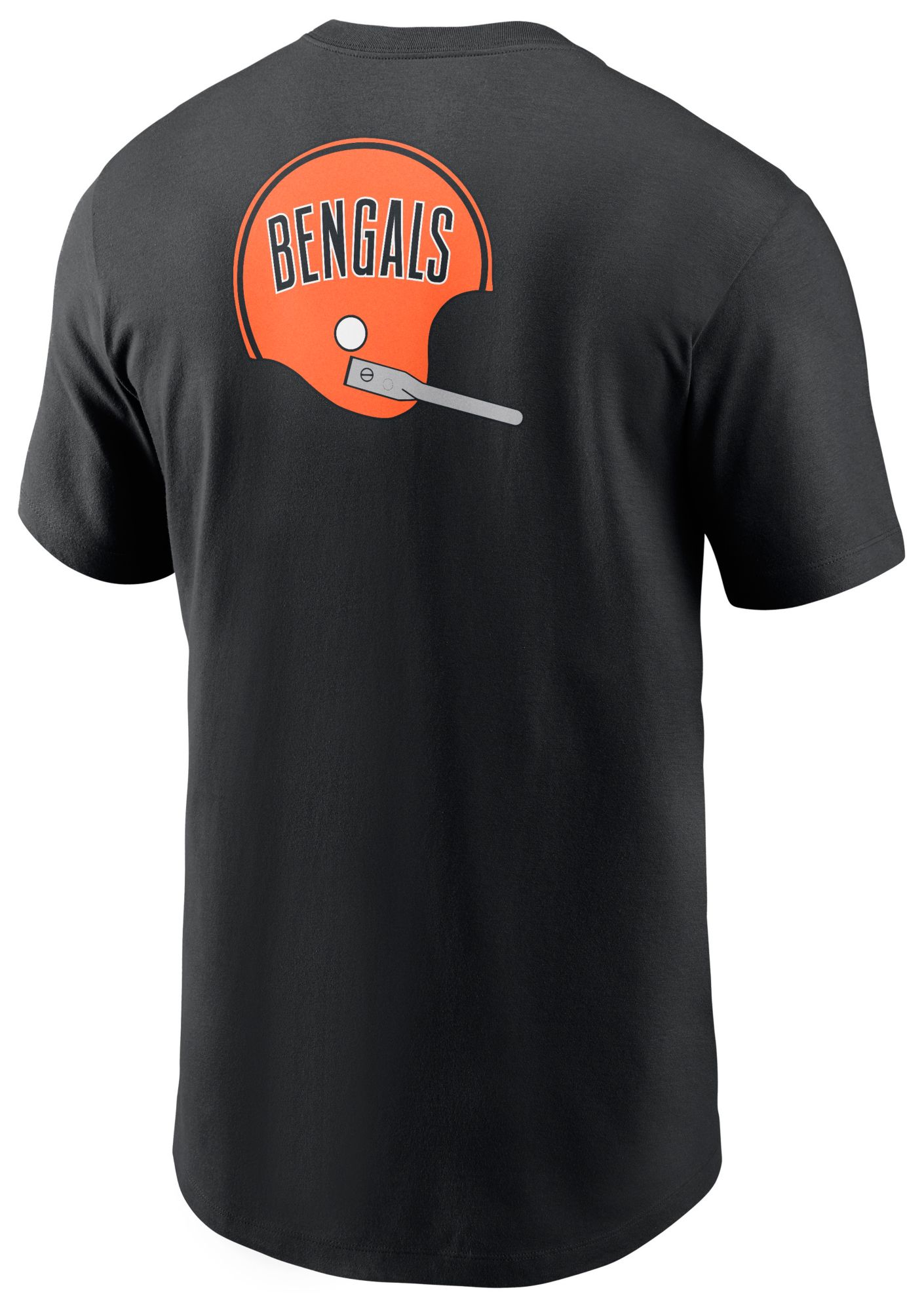 Nike Men's Cincinnati Bengals Black Rewind Patch T-Shirt product image