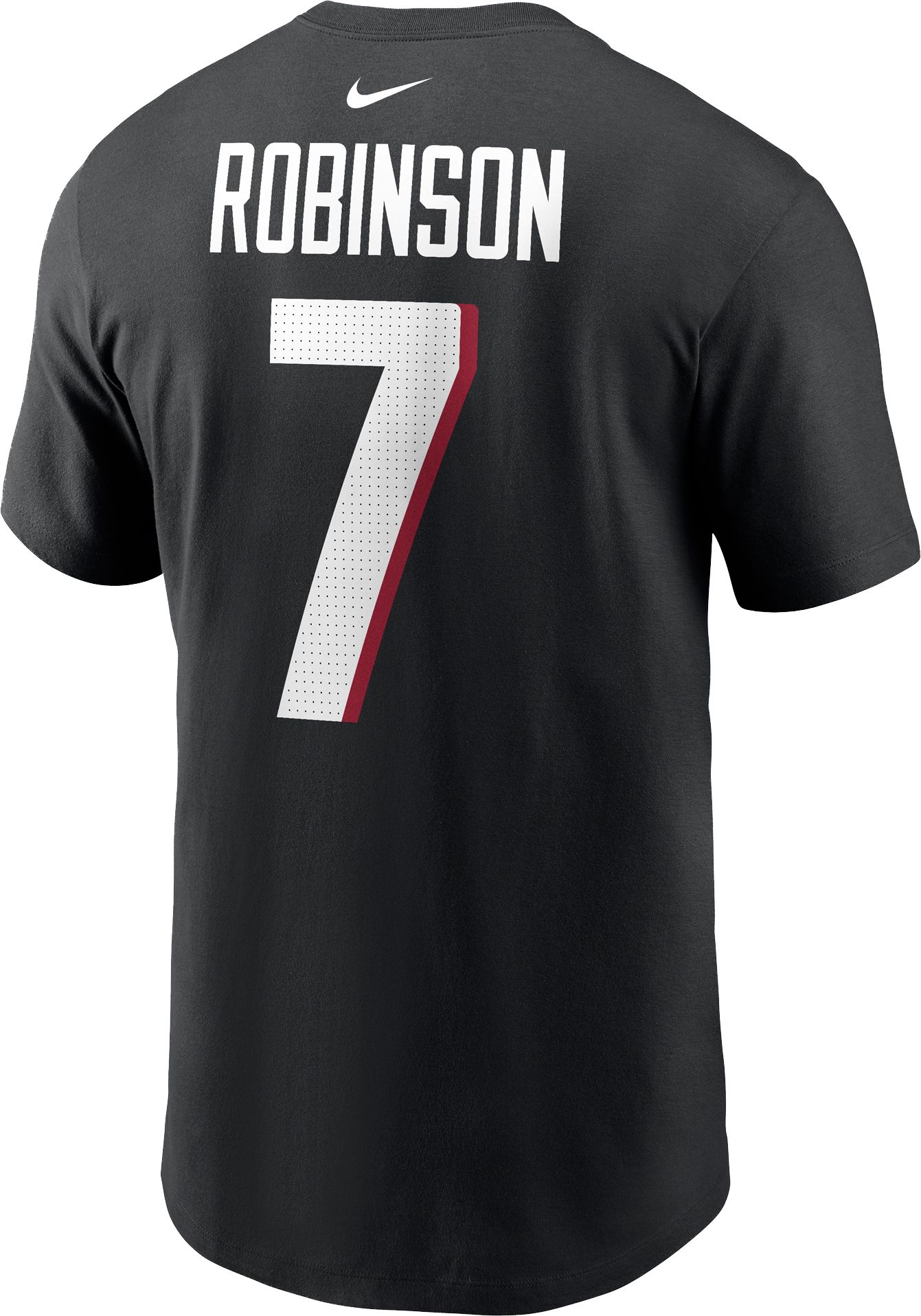 Nike Men's Atlanta Falcons Bijan Robinson #7 Black T-Shirt