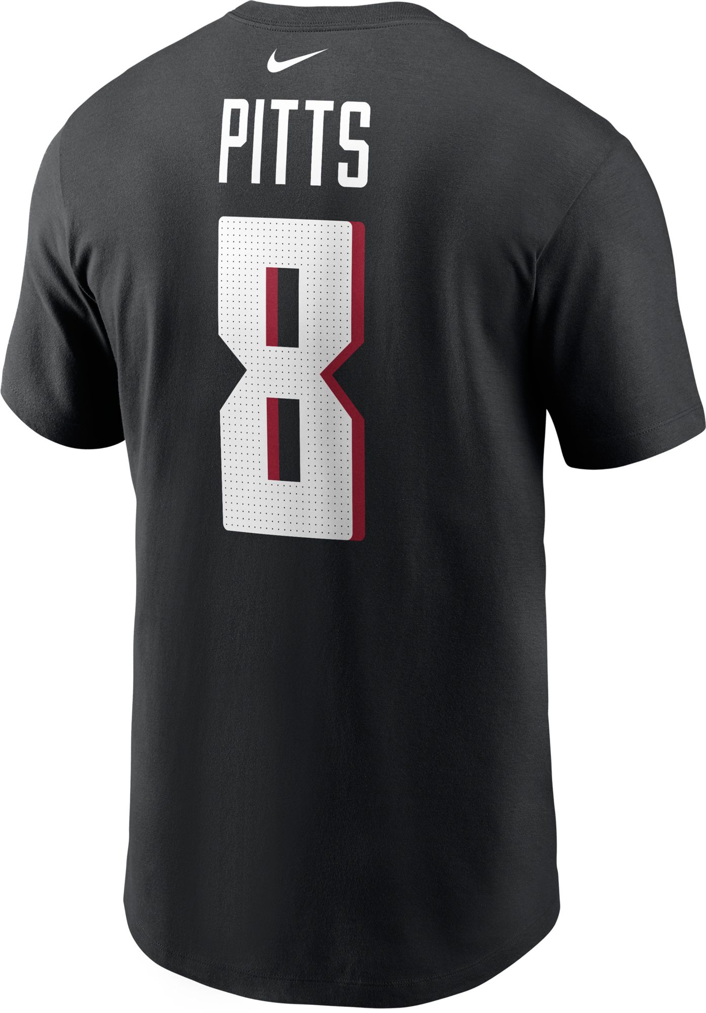 Nike Men's Atlanta Falcons Kyle Pitts #8 Black T-Shirt product image
