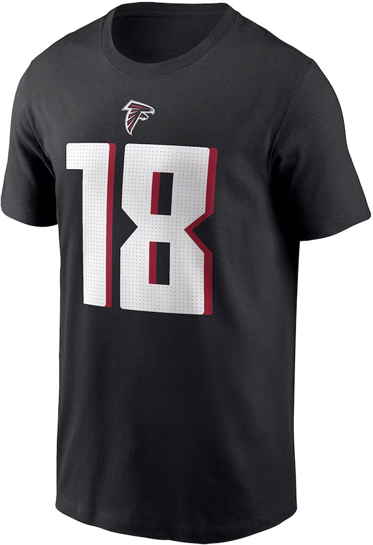 Nike Men's Atlanta Falcons Kirk Cousins #18 Black T-Shirt product image