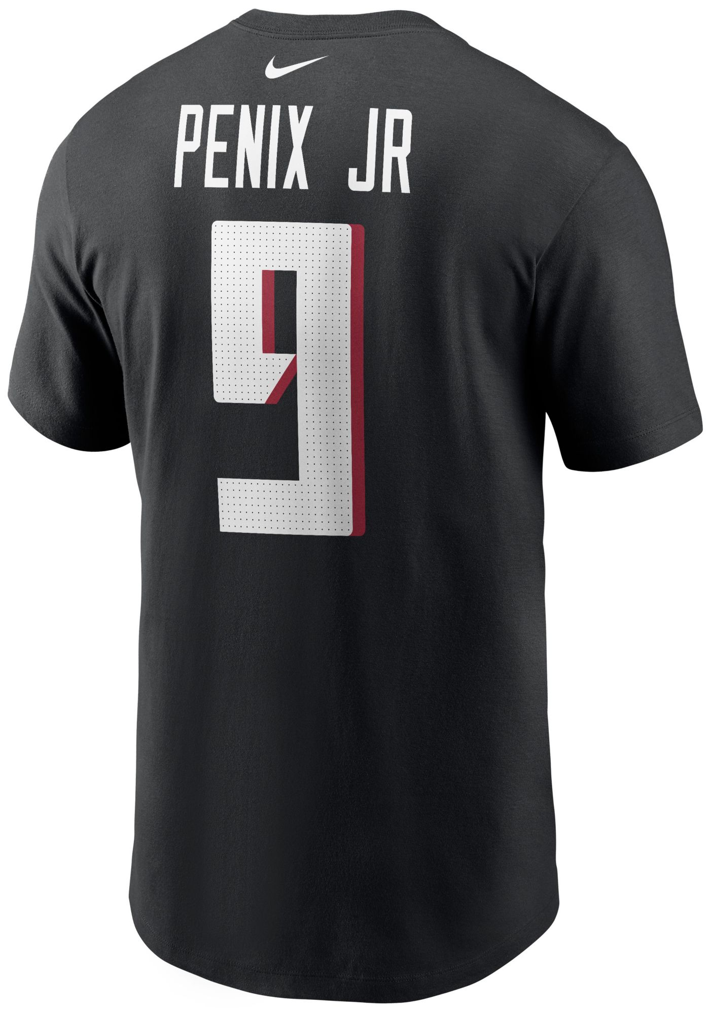 Nike Men's Atlanta Falcons Michael Penix Jr. #9 Black T-Shirt product image