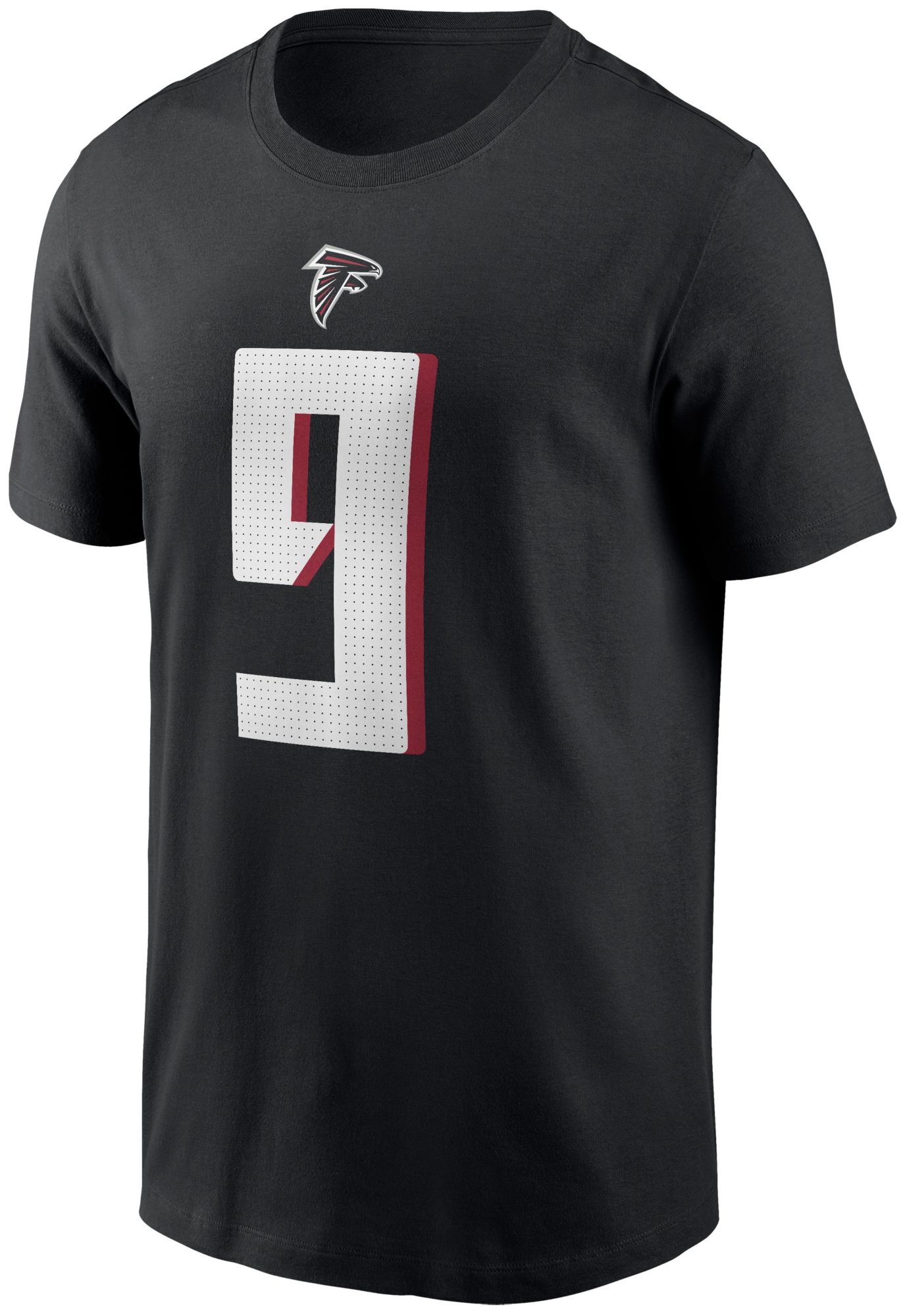 Nike Men's Atlanta Falcons Michael Penix Jr. #9 Black T-Shirt product image