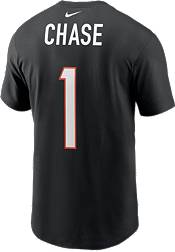Nike Cincinnati Bengals Ja'Marr Chase #1 Black Short-Sleeve T-Shirt product image