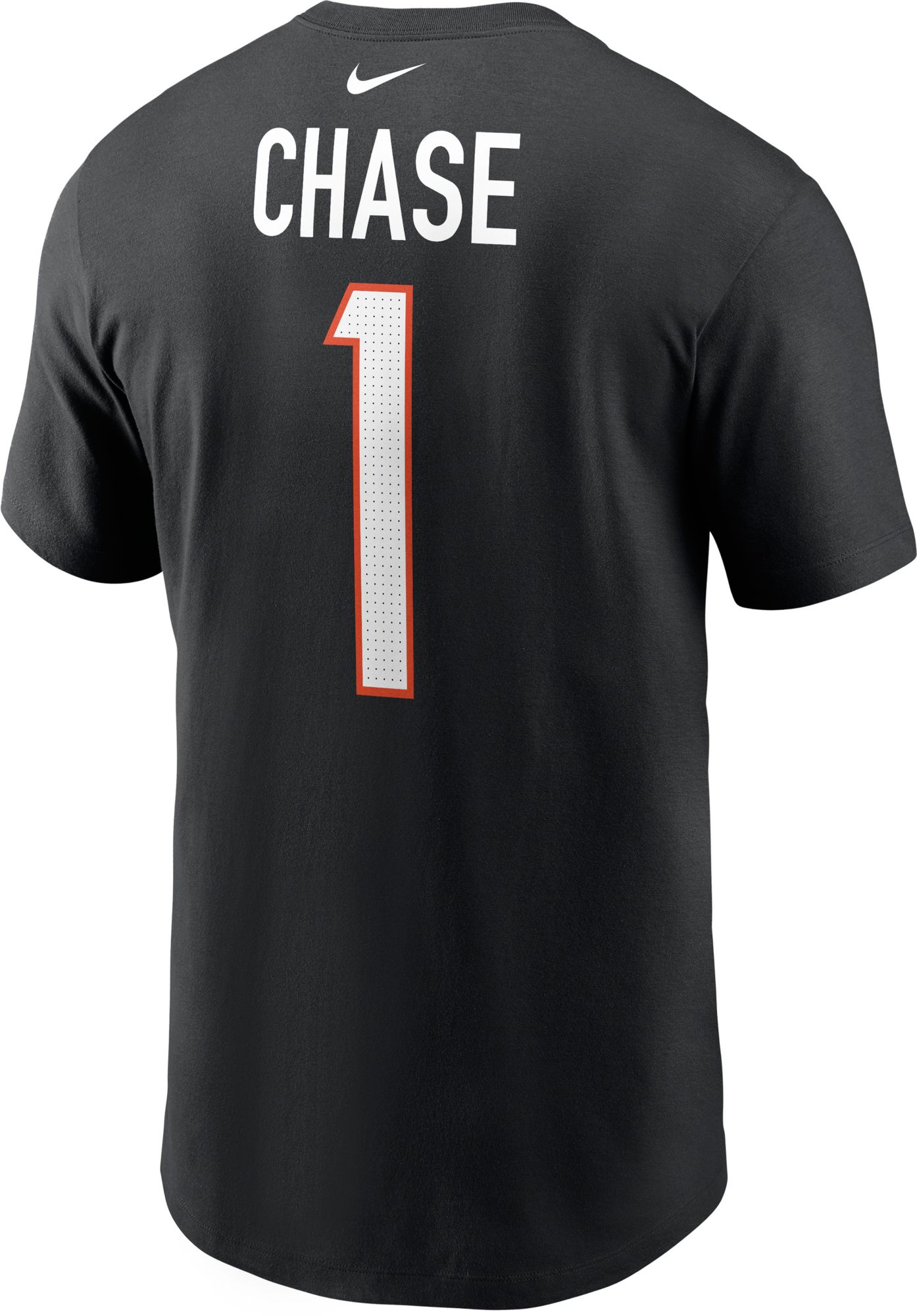Nike Men's Cincinnati Bengals Ja'Marr Chase #1 Black T-Shirt product image