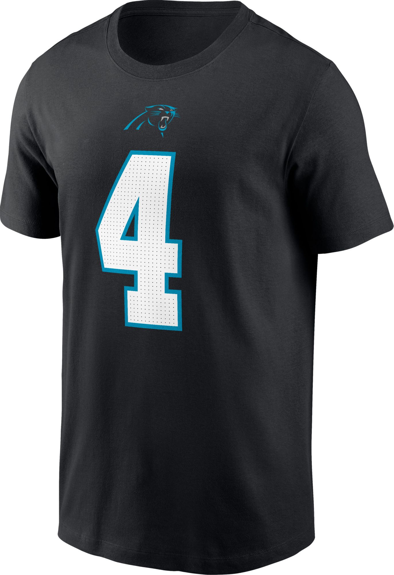 Nike Men's Carolina Panthers Draft Pick #1 Black T-Shirt product image