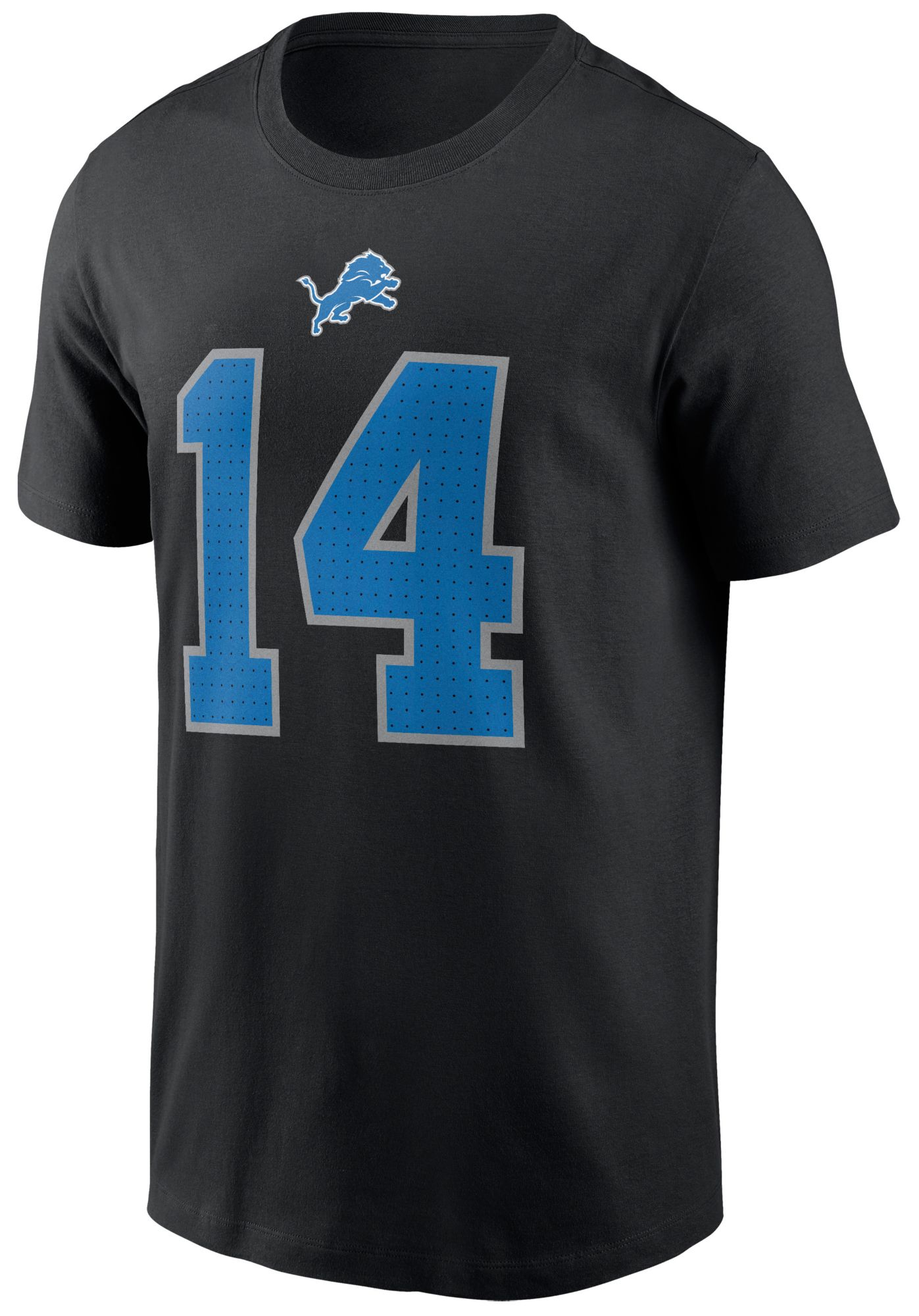 Nike Men's Detroit Lions Amon-Ra St. Brown #14 Black T-Shirt product image