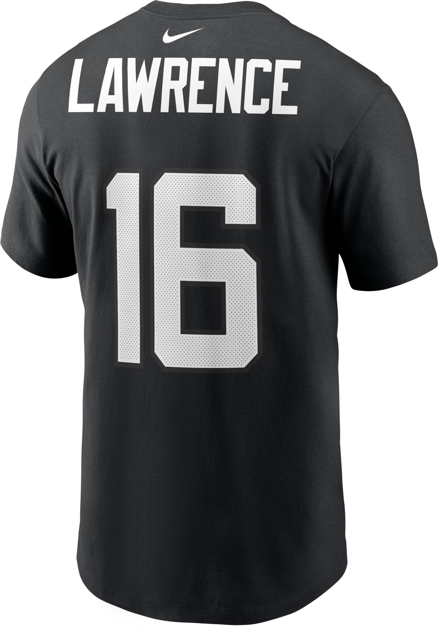Nike Adult Jacksonville Jaguars Trevor Lawrence #16 Black Short-Sleeve T-Shirt product image