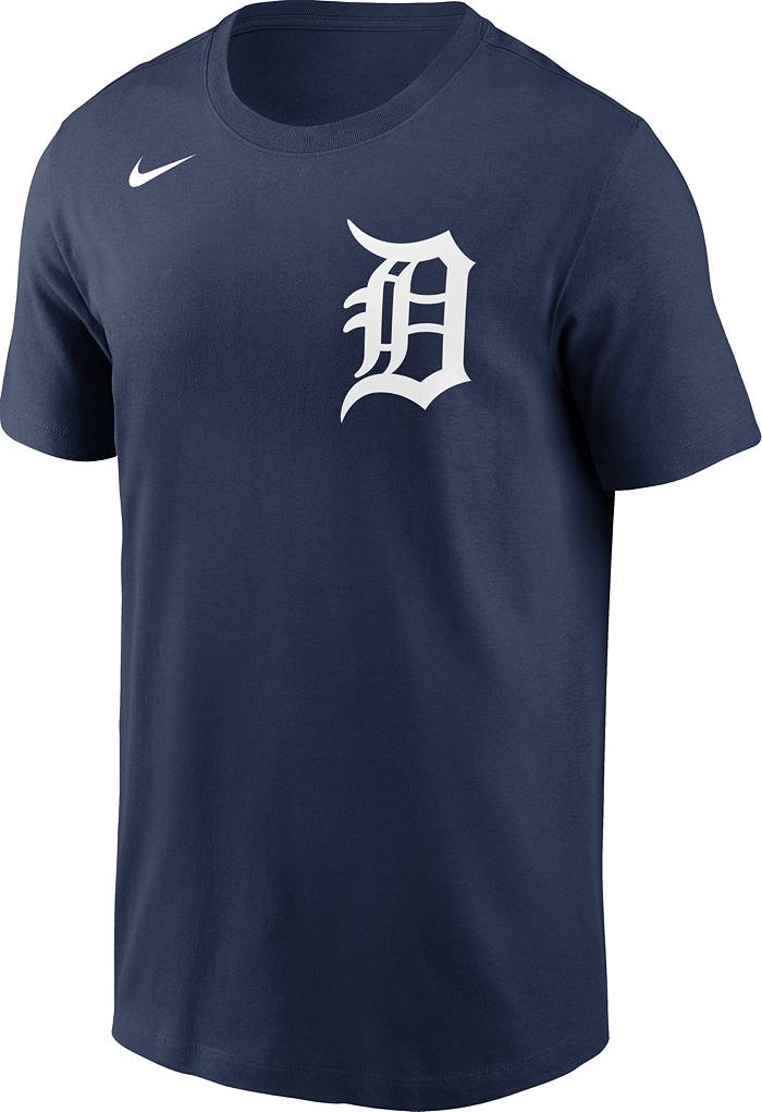 Nike Men's Detroit Tigers Javier Báez #28 Navy T-Shirt