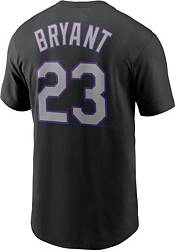 Nike Men's Colorado Rockies Kris Bryant  #23 Black T-Shirt product image