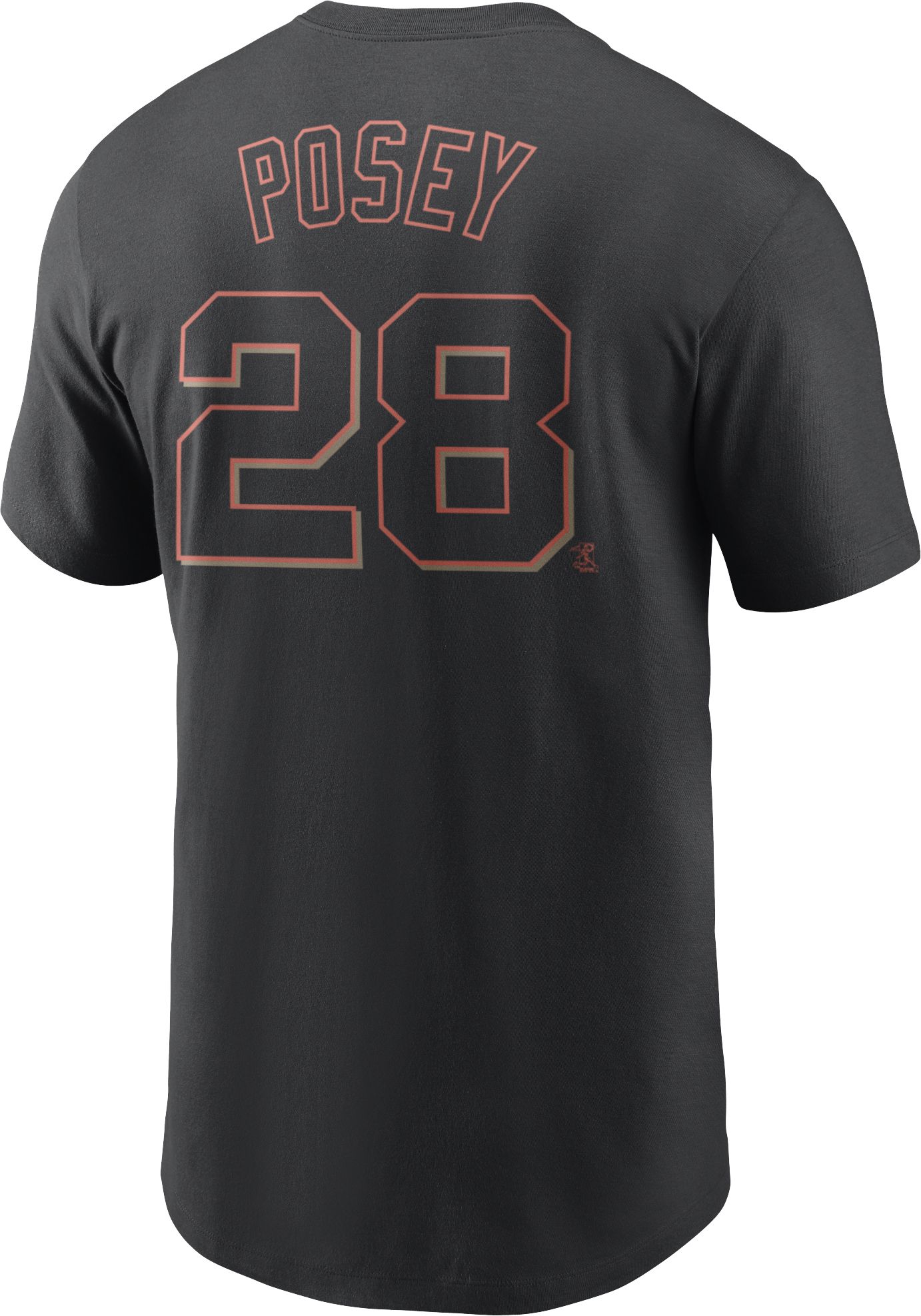 Nike Men's San Francisco Giants Buster Posey #28 Black T-Shirt product image