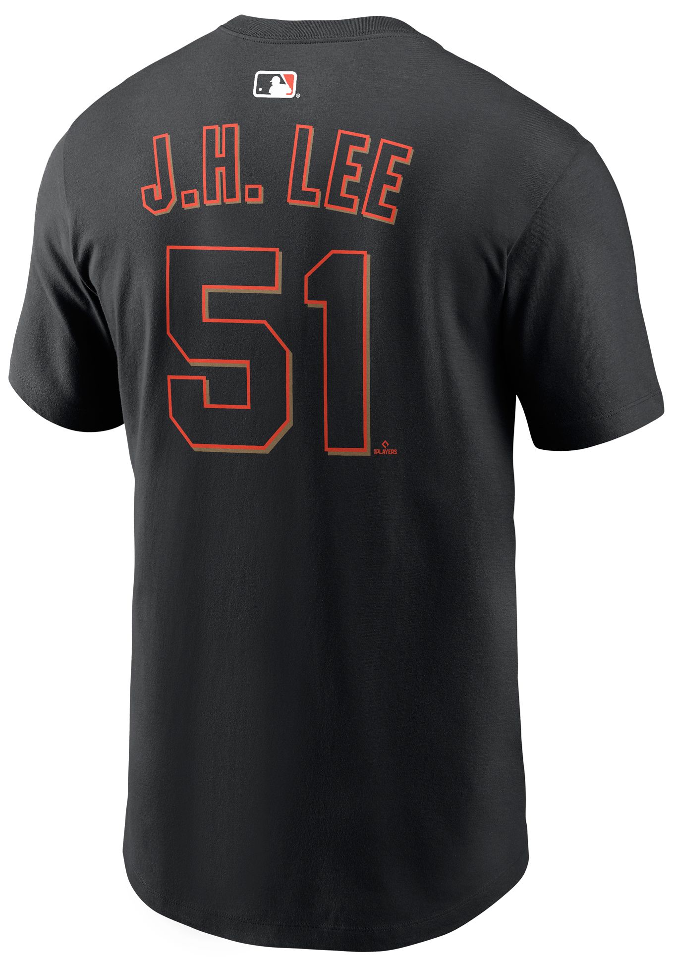 Nike Men's San Francisco Giants Jung Hoo Lee #51 Black Home T-Shirt product image