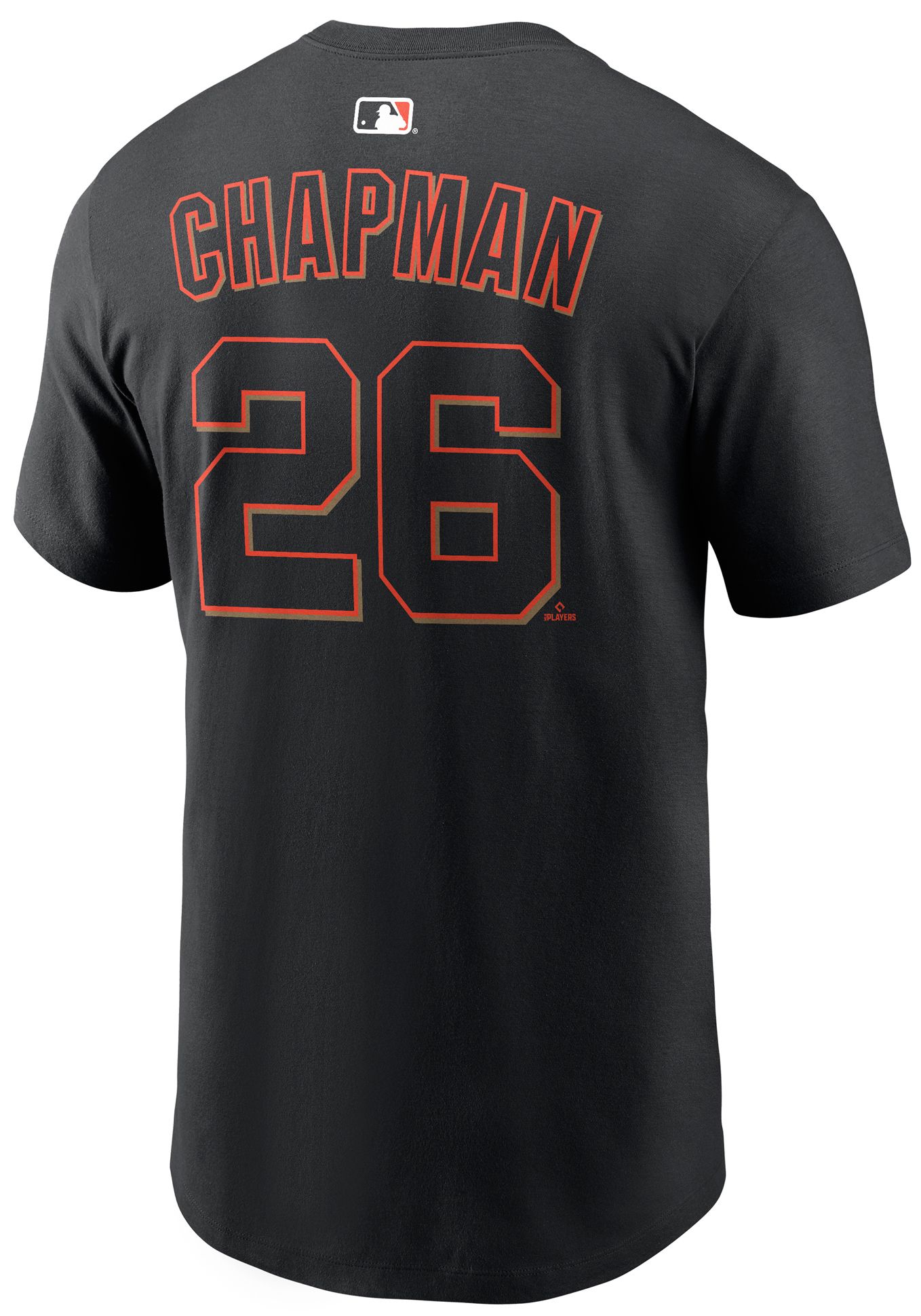 Nike Men's San Francisco Giants Matt Chapman #26 Black Home T-Shirt product image