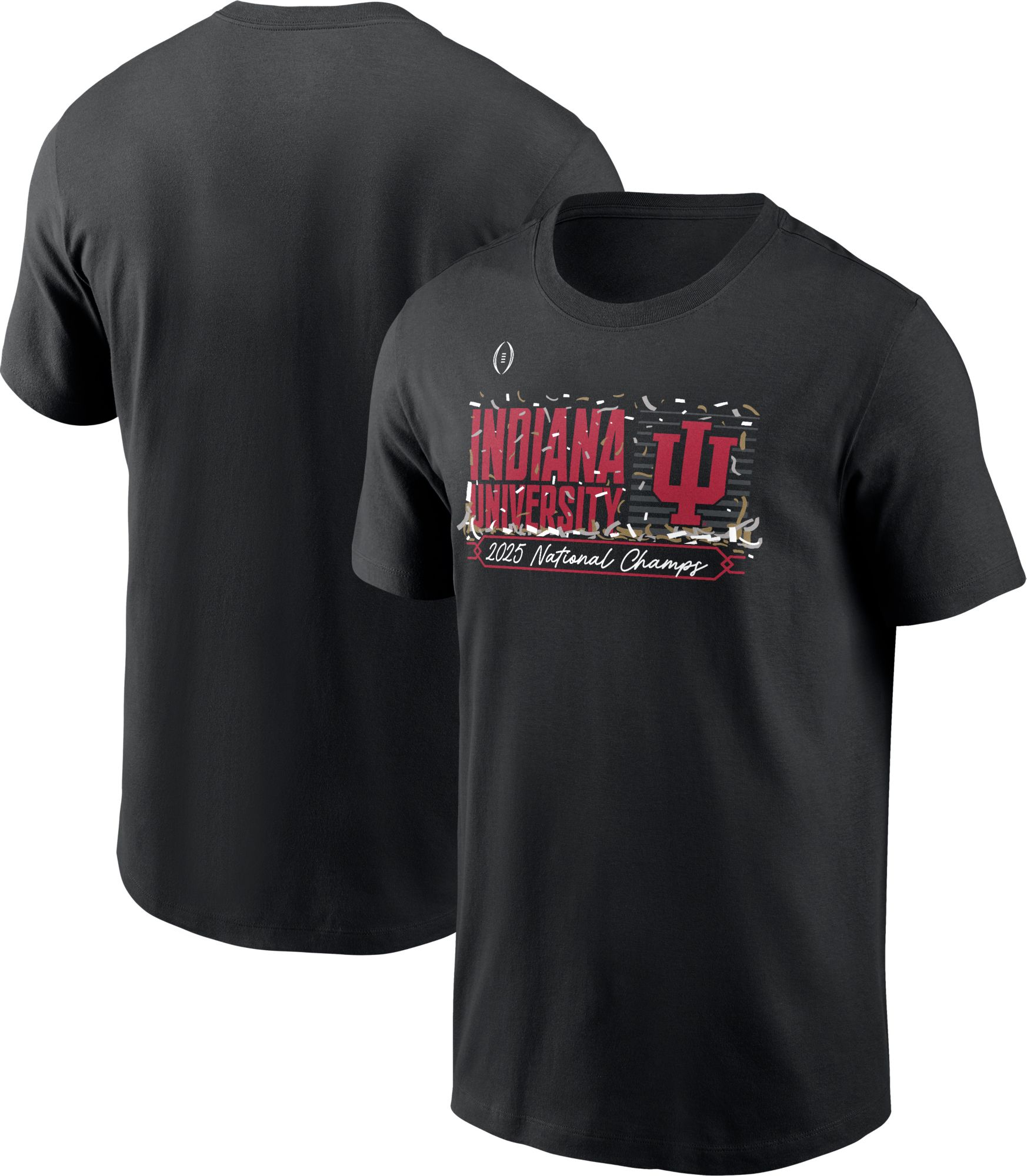 Nike Adult Indiana Hoosiers Confetti 2025-26 CFP National Champions T-Shirt product image
