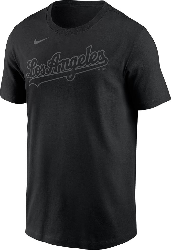 Los Angeles Dodgers Nike Triple Black Jersey - Mens