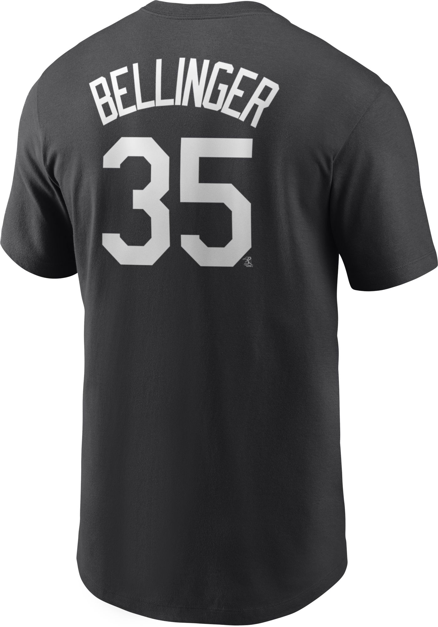 Nike Men's Los Angeles Dodgers Cody Bellinger #35 Black T-Shirt product image