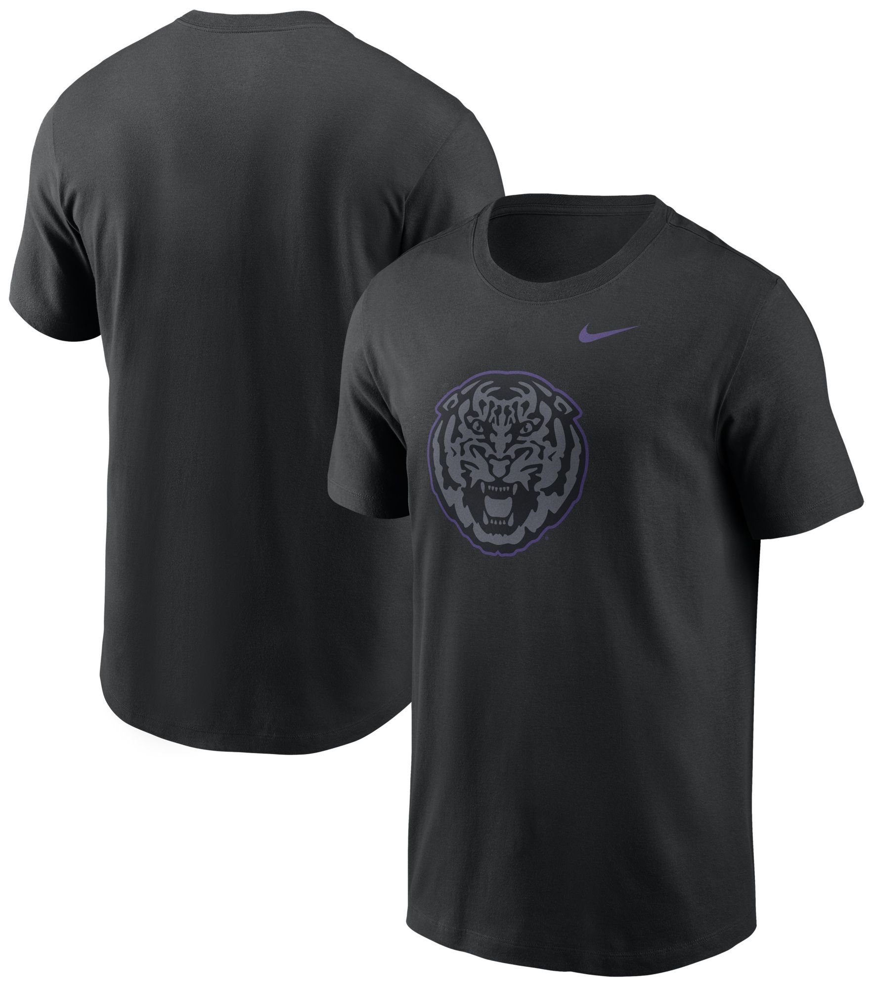 Nike Men's LSU Tigers Black Color Pop T-Shirt product image