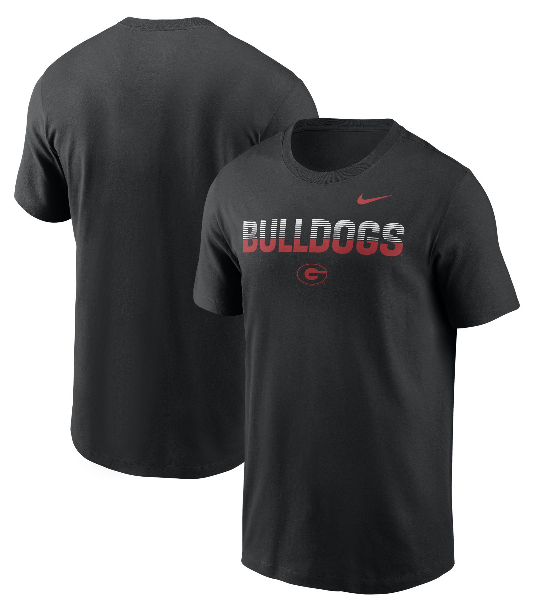 Nike Men's Georgia Bulldogs Black Kinetic T-Shirt product image