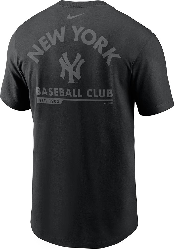 New York Yankees Nike Authentic Collection Velocity Practice Performance  T-Shirt - Navy