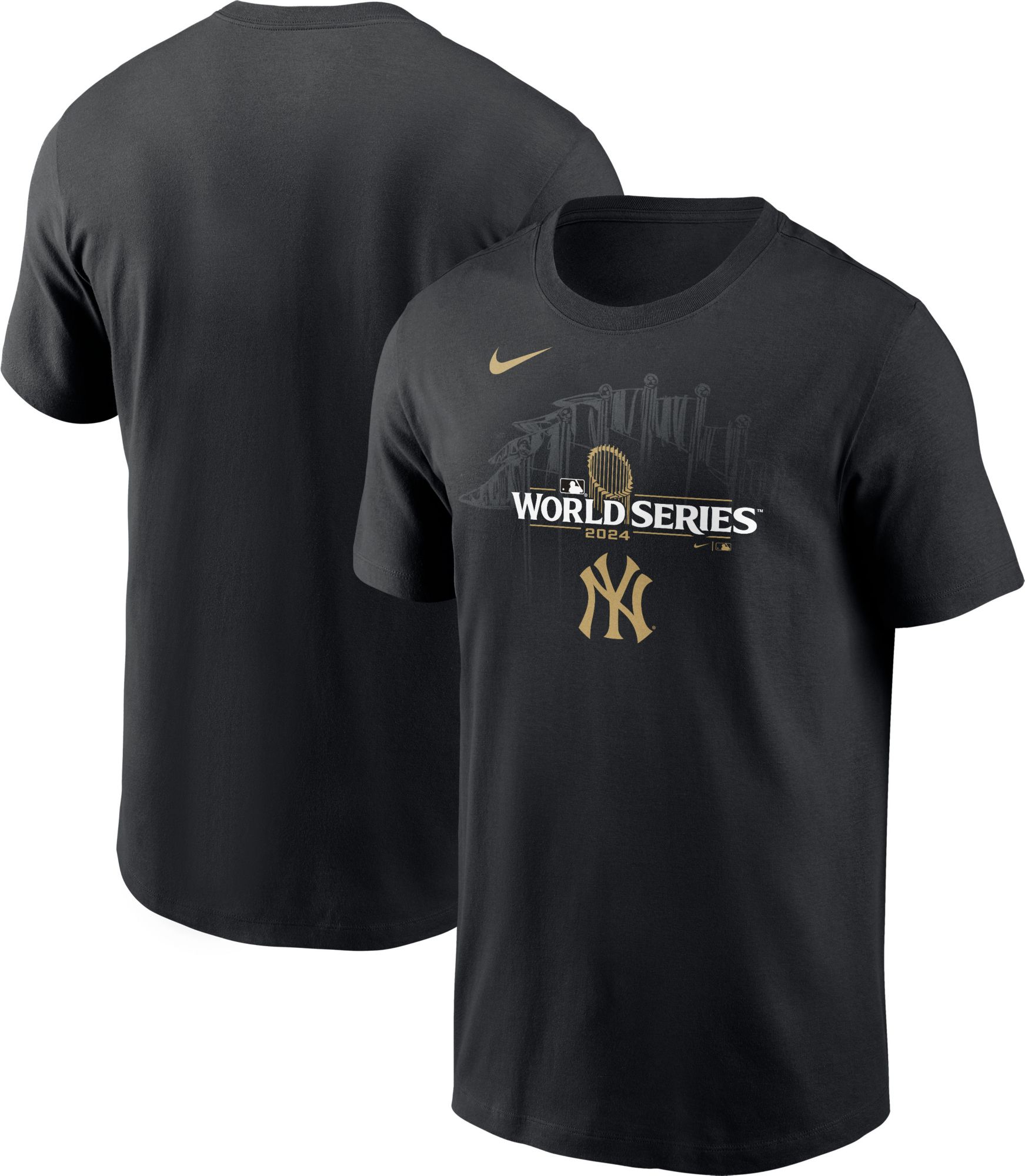 Nike 2024 World Series Bound Men's New York Yankees Trophy TShirt