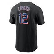 Nike Men's New York Mets Francisco Lindor #12 Black T-Shirt product image