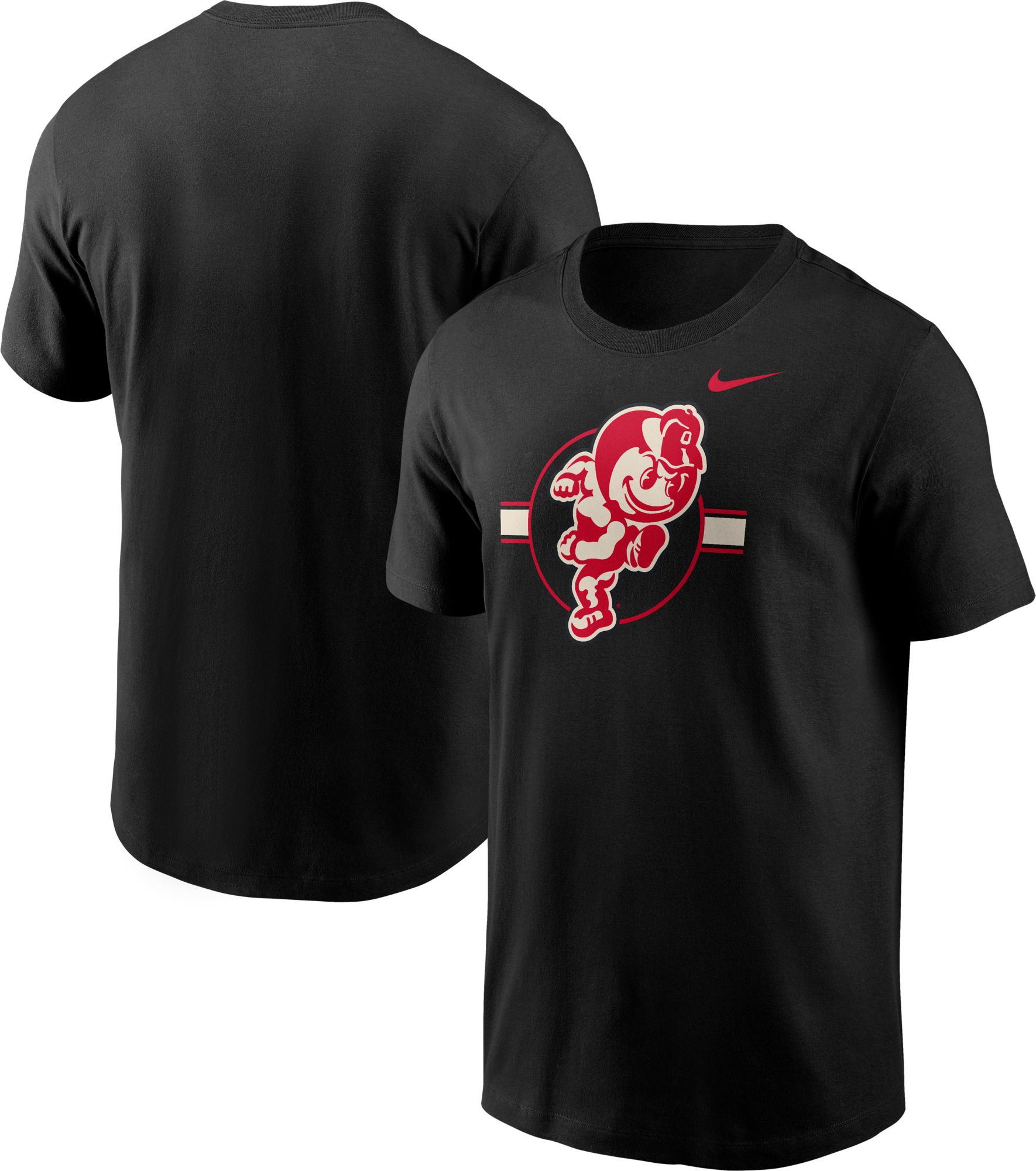 Nike Men's Ohio State Buckeyes Black Brutus T-Shirt product image