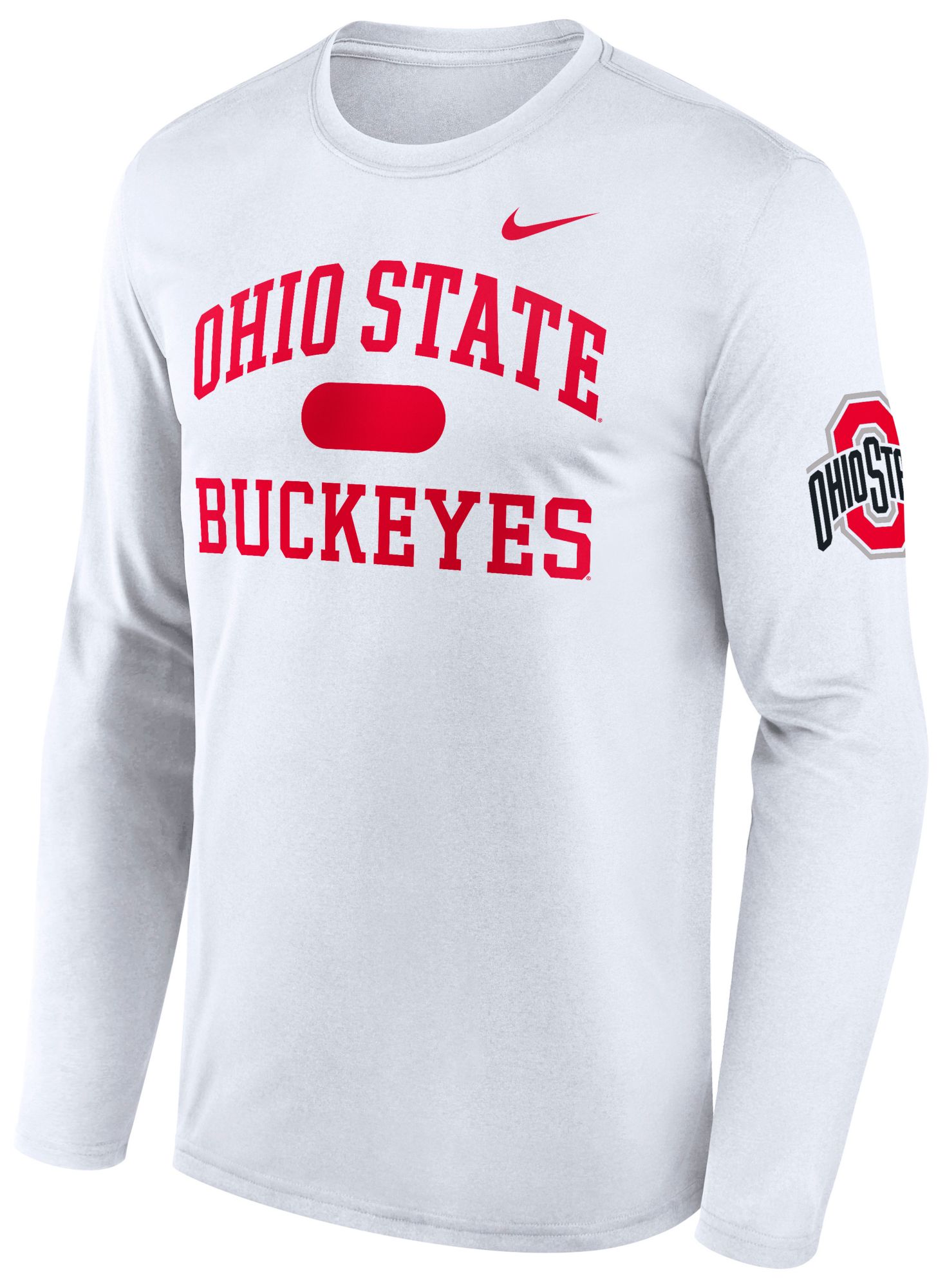 Nike Men's Ohio State Buckeyes Black Cotton T-Shirt product image