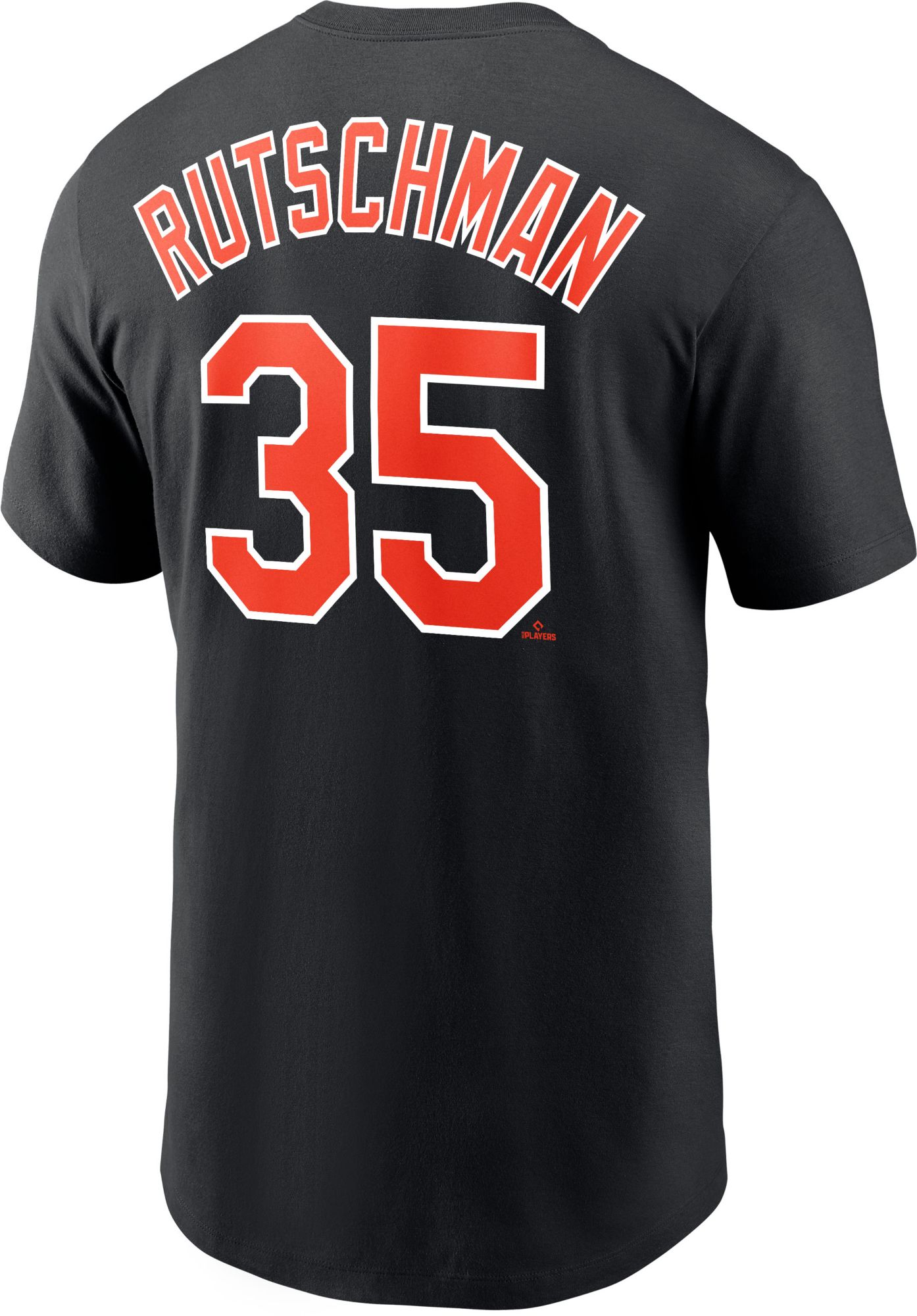 Nike Men's Baltimore Orioles Adley Rutschman #35 Black T-Shirt product image