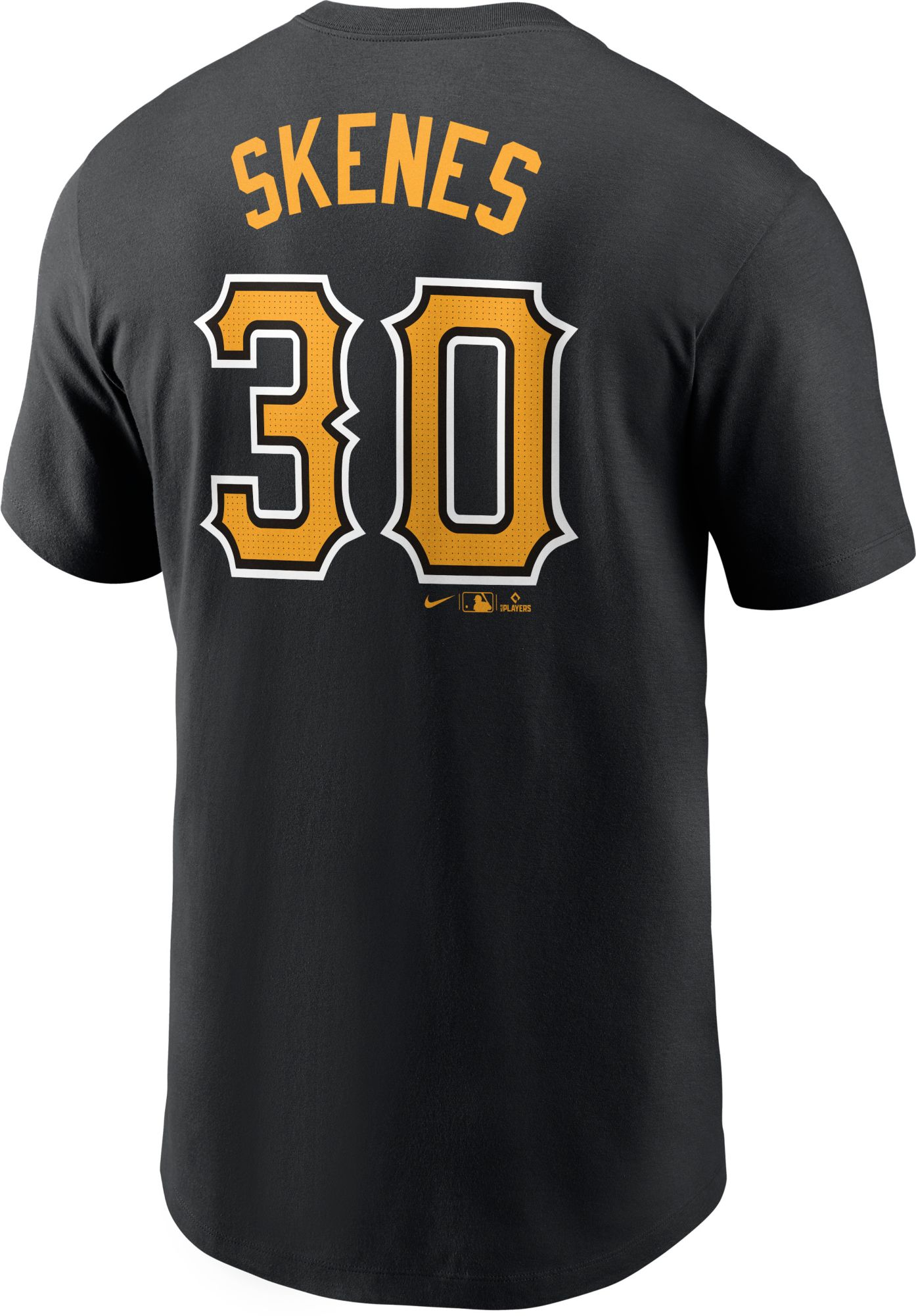 Nike Men's Pittsburgh Pirates Paul Skenes #30 Black Alternate T-Shirt product image