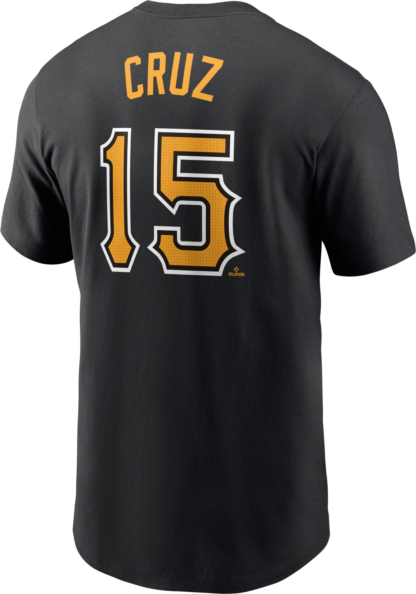 Nike Men's Pittsburgh Pirates Oneil Cruz #15 Black T-Shirt product image