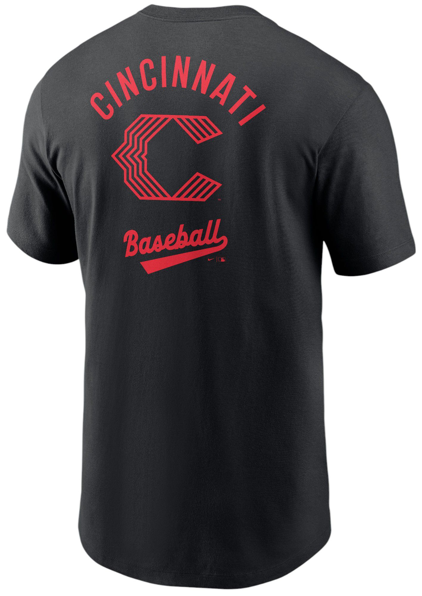 Nike Adult Cincinnati Reds City Connect Black Logo T-Shirt product image