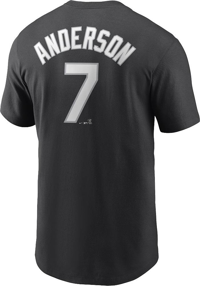 Nike Men's Chicago White Sox Luis Robert #88 Black 2021 City Connect  T-Shirt