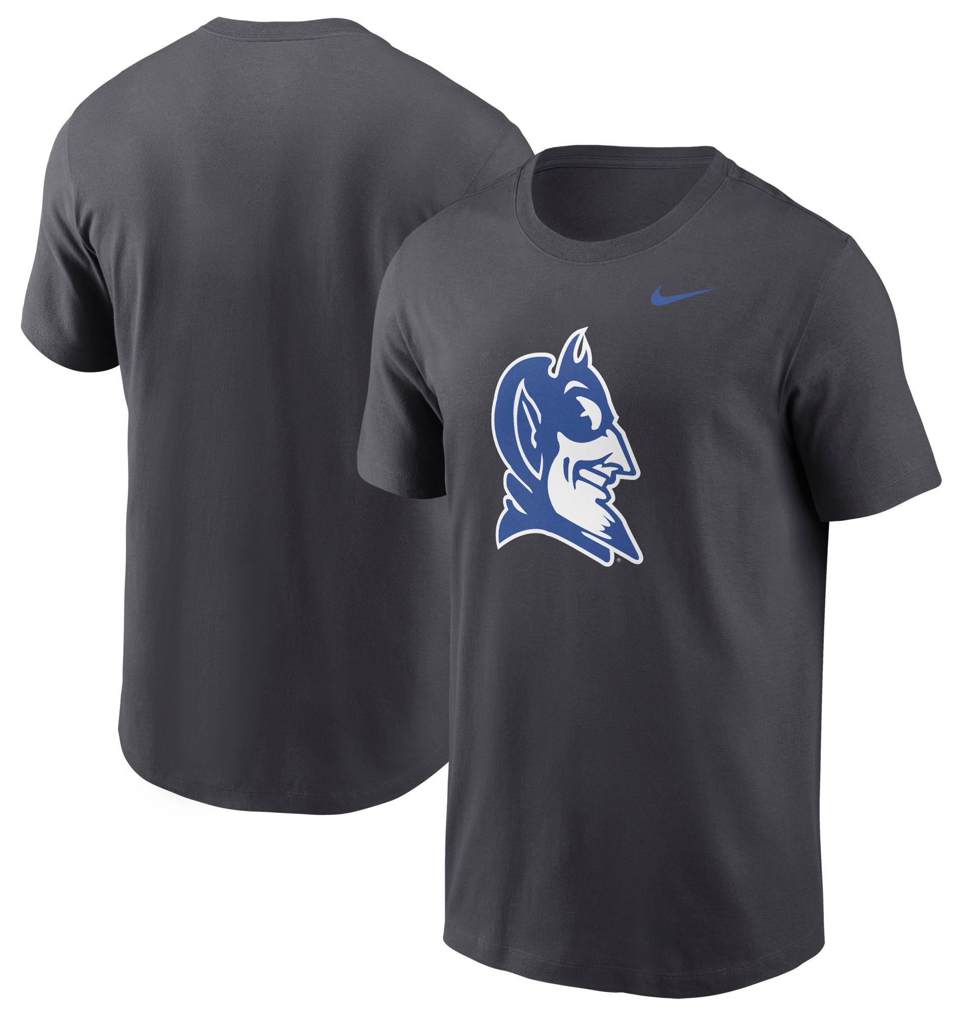 Nike Men's Duke Blue Devils Anthracite Alternate Logo T-Shirt product image