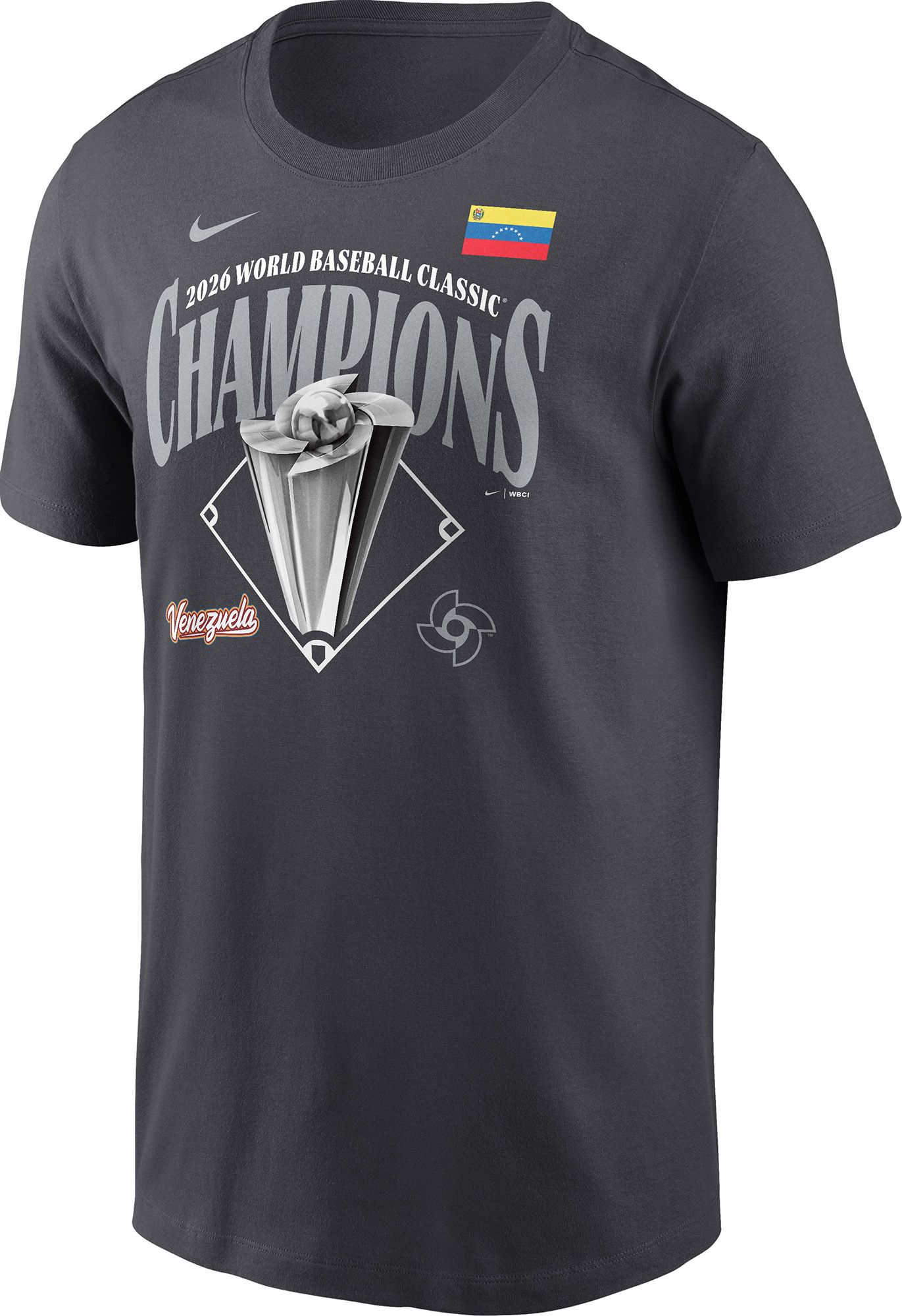 Nike Men's World Baseball Classic 2026 Venezuela Champions Locker Room T-Shirt product image