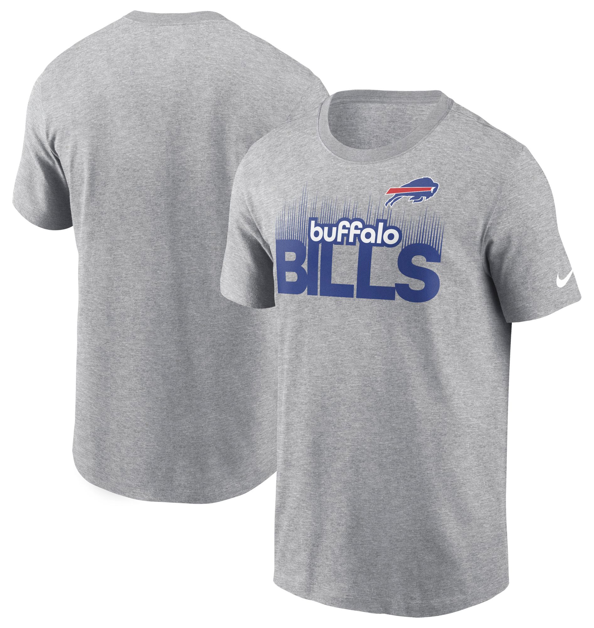 Nike Men's Buffalo Bills Team Rise Dark Grey Heather T-Shirt product image