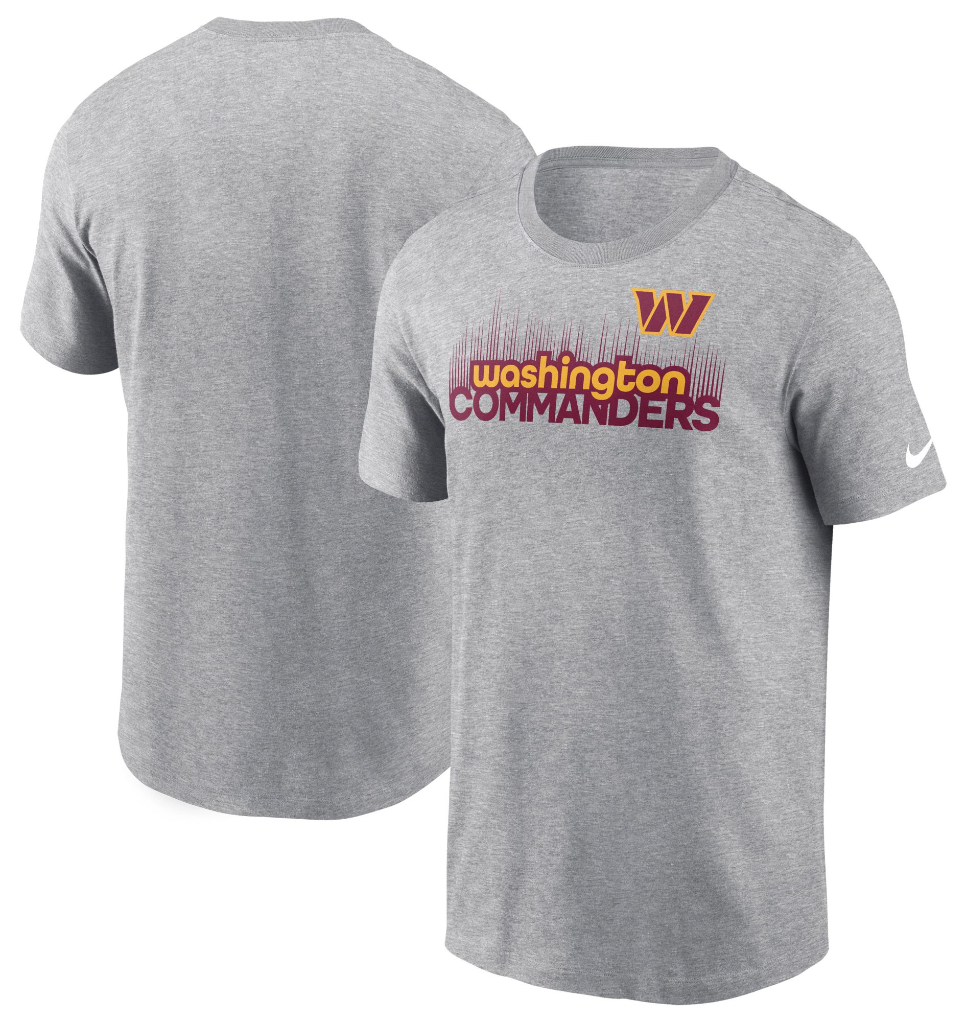 Nike Men's Washington Commanders Team Rise Dark Grey Heather T-Shirt product image