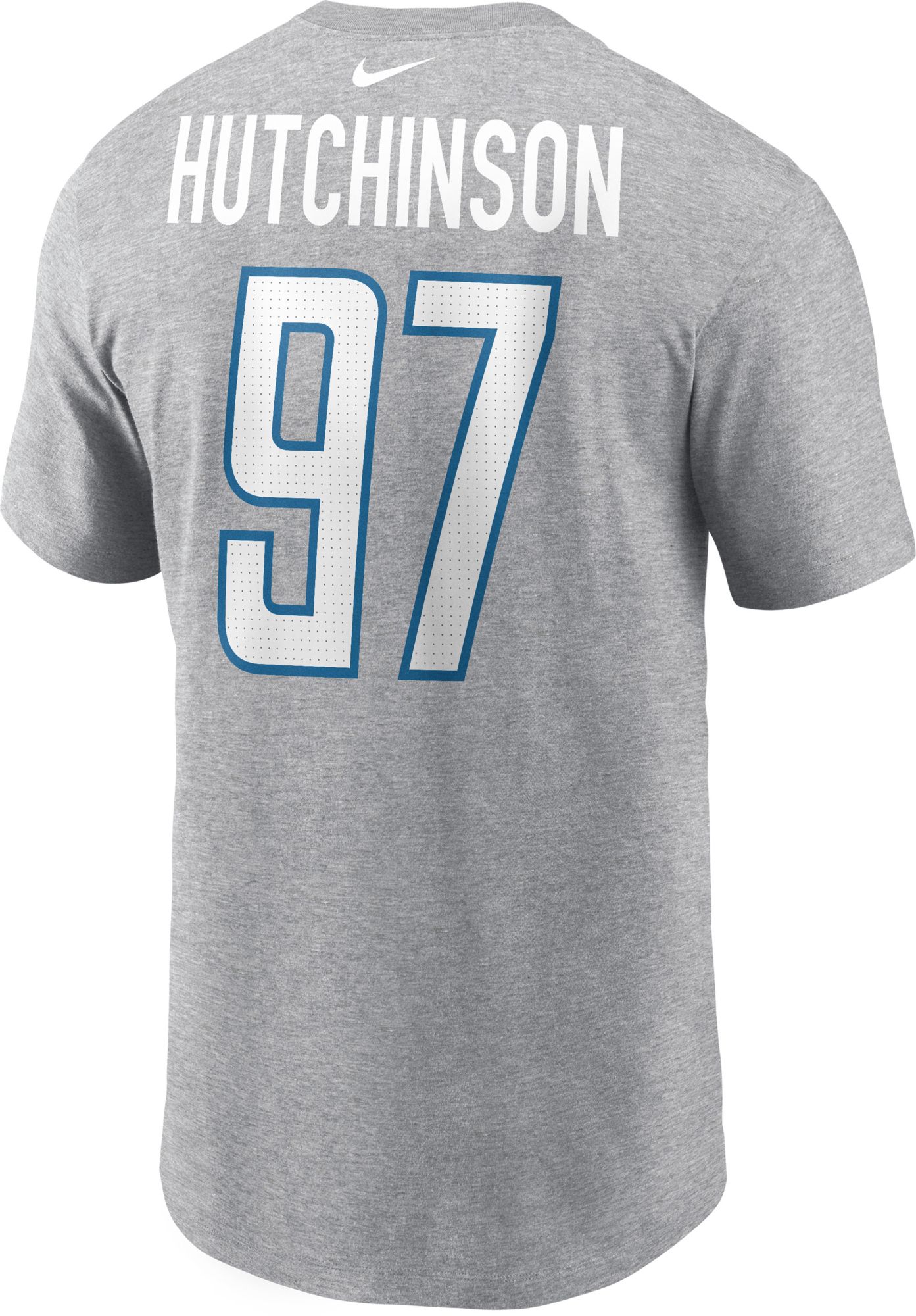 Nike Men's Detroit Lions Aidan Hutchinson #97 T-Shirt