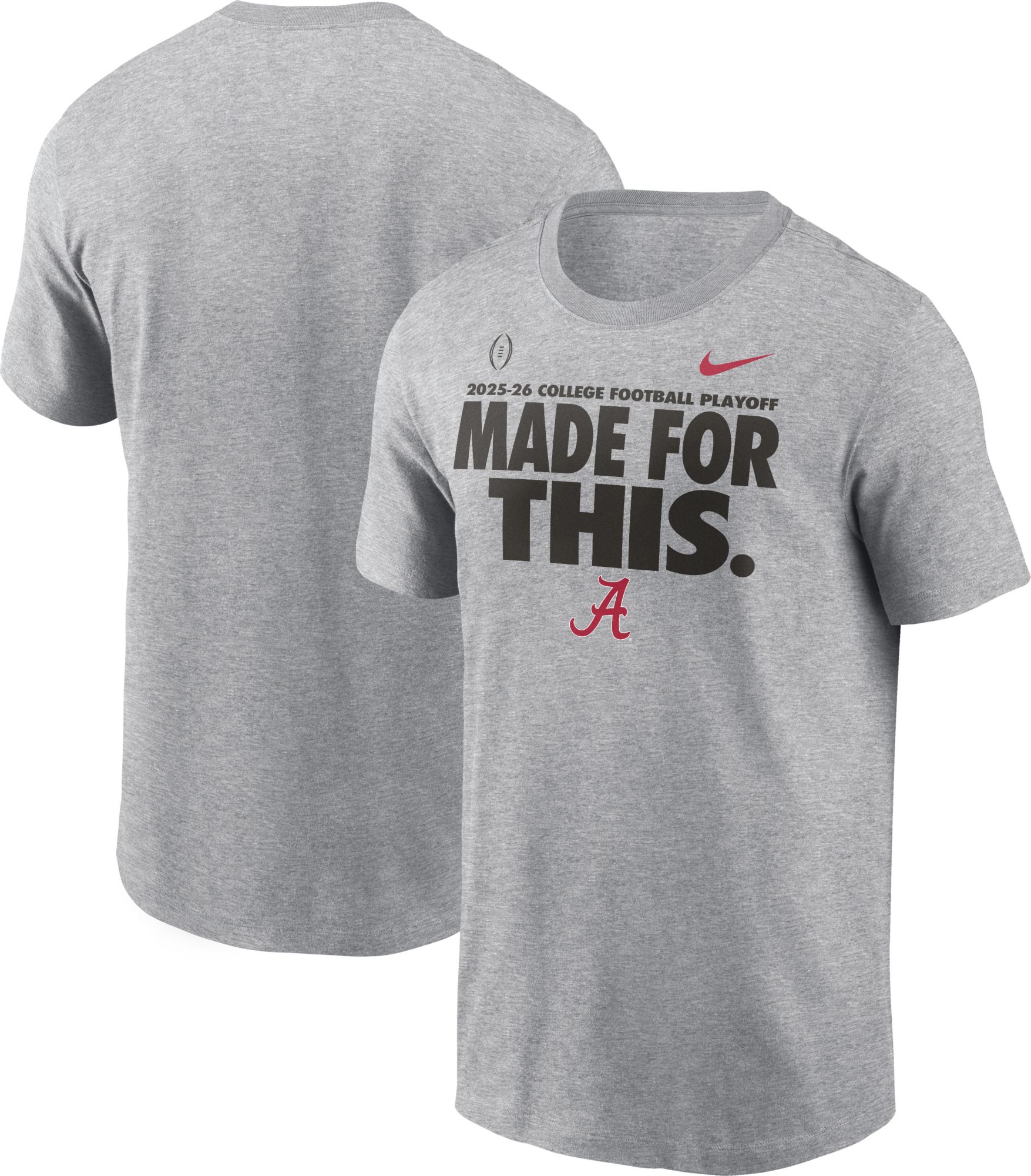 Nike Adult 2025-26 College Football Playoff Alabama Crimson Tide 'Made For This' T-Shirt product image