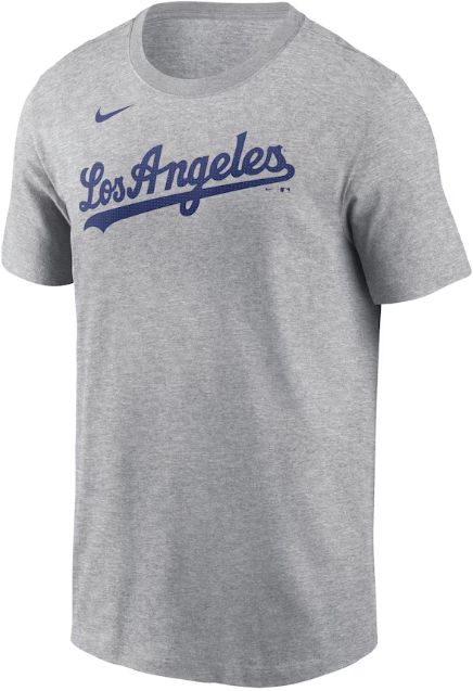 Nike Men's Los Angeles Dodgers Shohei Ohtani #17 Grey Road T-Shirt