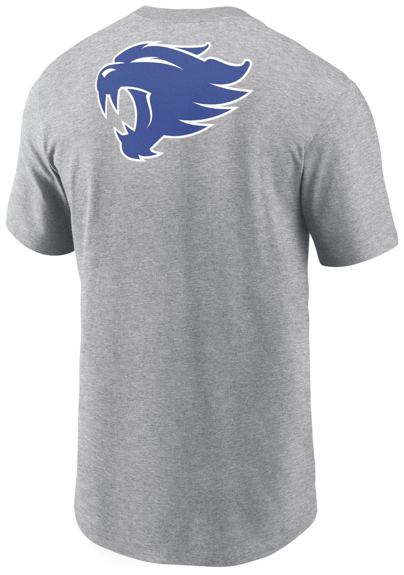 Nike Men's Kentucky Wildcats Dark Grey Heather Double Hit Logo T-Shirt product image