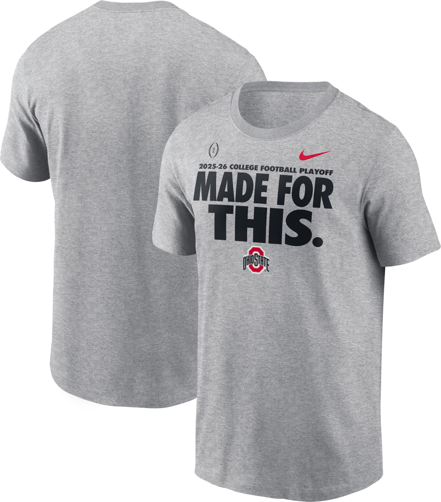Nike Adult 2025-26 College Football Playoff Ohio State Buckeyes 'Made For This' T-Shirt product image