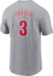 Nike Men's Philadelphia Phillies Bryce Harper #3 Blue T-Shirt