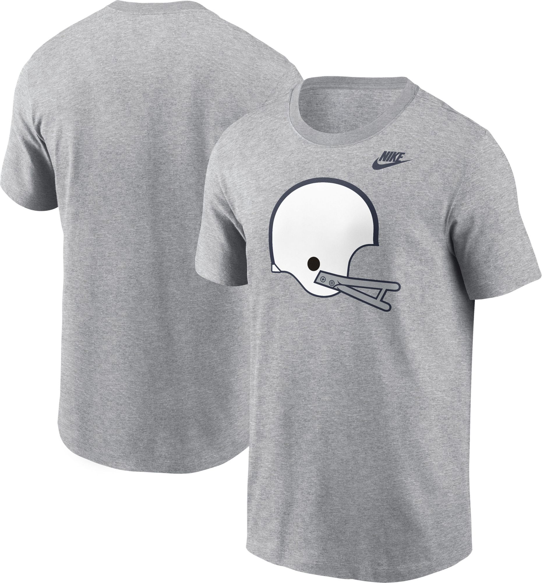 Nike Men's Penn State Nittany Lions Heather Grey Helmet T-Shirt product image