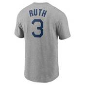 Nike Men's New York Yankees Babe Ruth #3 Grey 2021 Field of Dreams T-Shirt product image