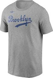Nike Men's Los Angeles Dodgers Jackie Robinson  #42 Grey Cool Base Jersey product image