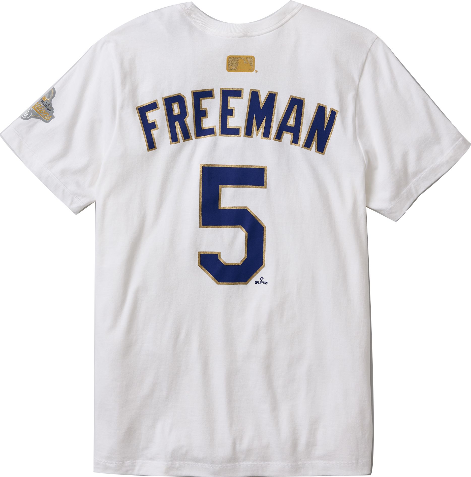 Nike Men's Los Angeles Dodgers Freddie Freeman #5 2026 Gold Collection T-Shirt product image