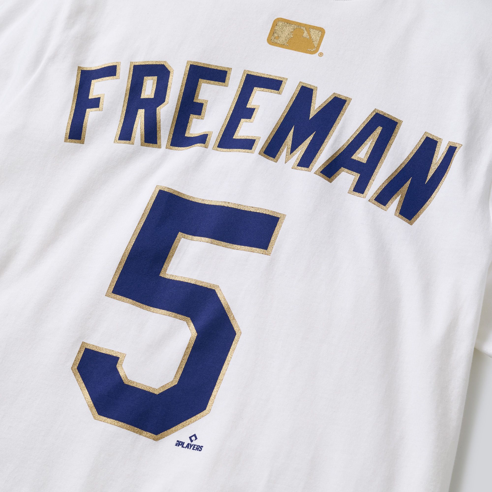 Nike Men's Los Angeles Dodgers Freddie Freeman #5 2026 Gold Collection T-Shirt product image